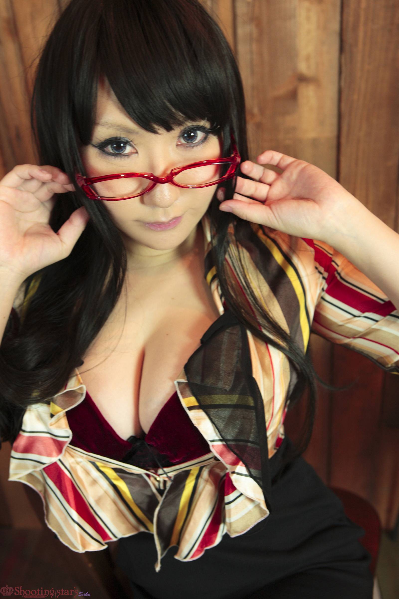 [Cosplay] Big Boobs Hot Secretary Cosplay Set 1